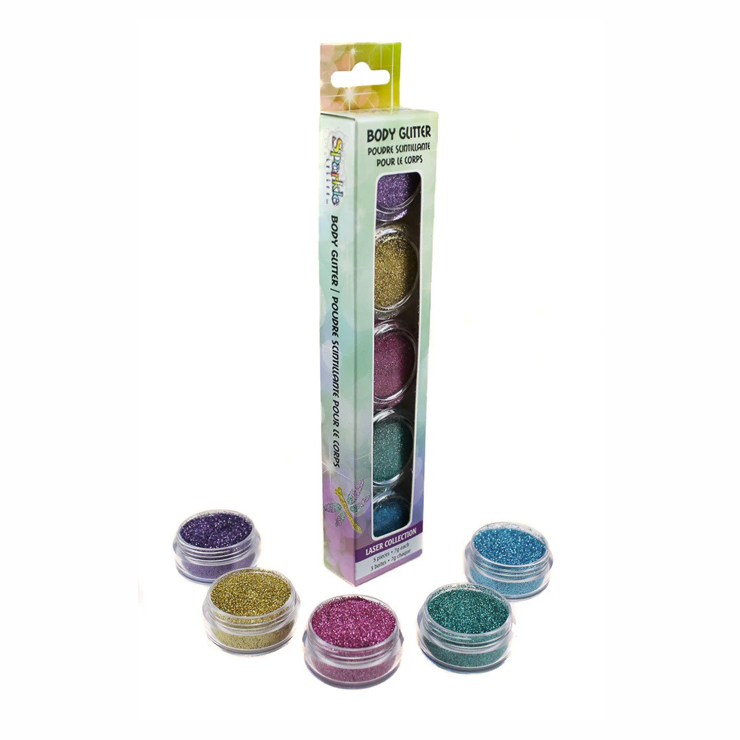 Laser Glitter Collection – 5 Pack