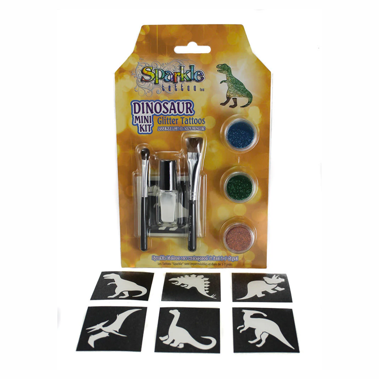 Sparkle Tattoo Dinosaur Mini Kit – Glitter Tattoos