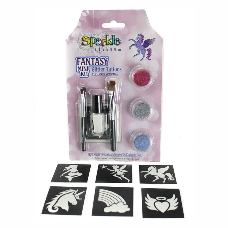 Sparkle Tattoo Fantasy Mini Kit – Glitter Tattoos