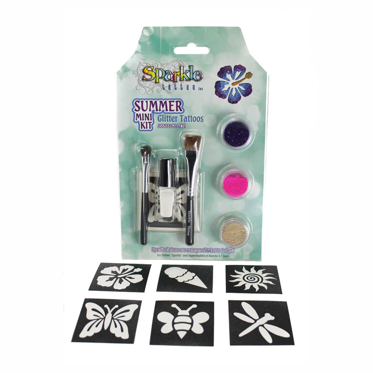 Sparkle Tattoo Summer Mini Kit – Glitter Tattoos