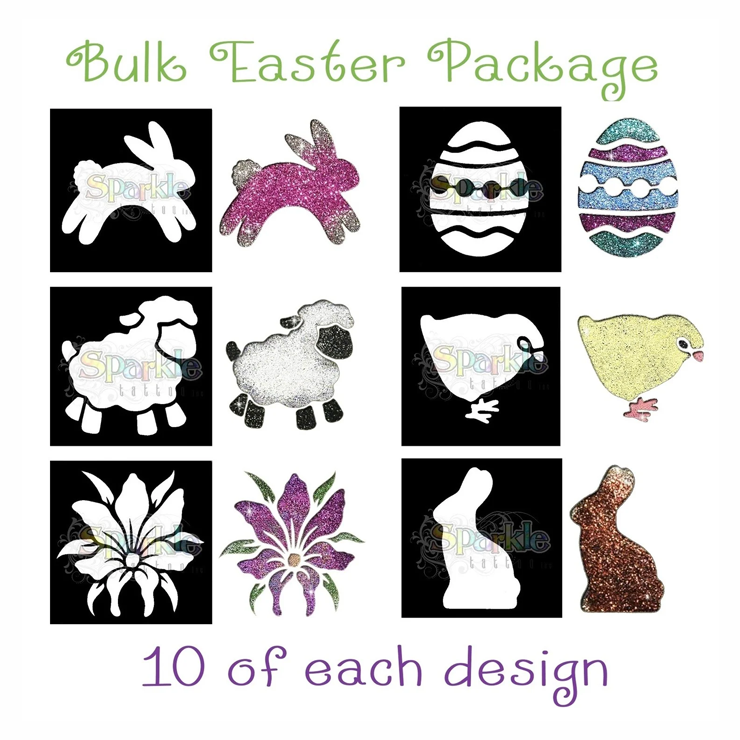 Bulk Easter Stencil Package